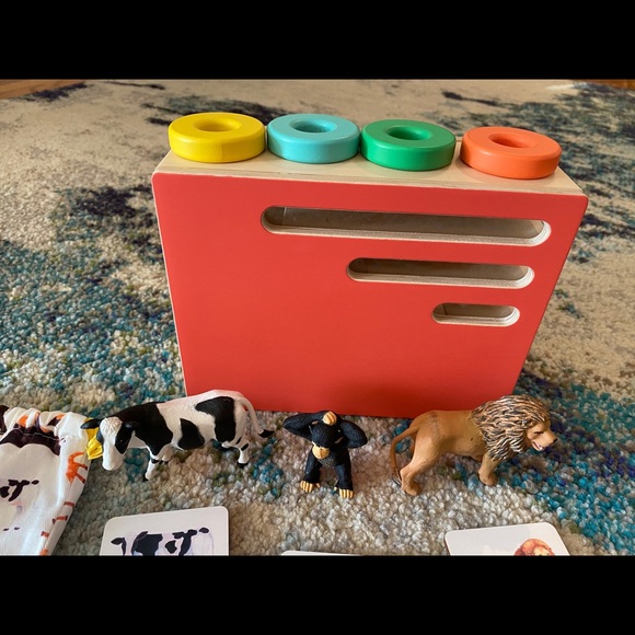 Lovevery bundle animal match and count/ring chute - Picture 7 of 7